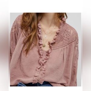 Anthropologie Forever That Girl Blouse Size 12